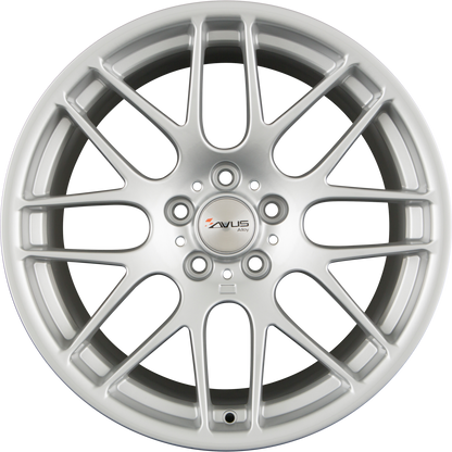 Avus Racing AC-MB4 hyper silver Alufelge 9.5x19 Zoll ET37 LK 5x120 ML72.6 – Bild 6