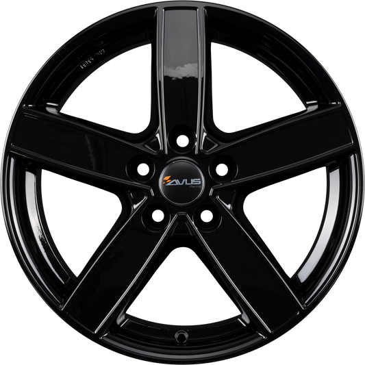 Avus Racing AC-V51 Black Alufelge 7.5x18 Zoll ET58 LK 5x130 ML78.1
