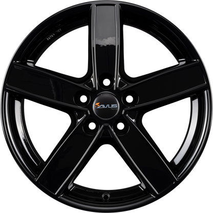 Avus Racing AC-V51 Black Alufelge 7.5x18 Zoll ET58 LK 5x130 ML78.1