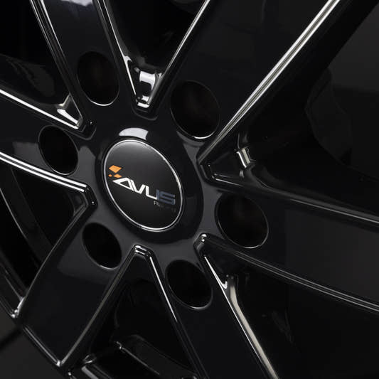 Avus Racing AC-V61 Black Alufelge 8x18 Zoll ET45 LK 6x114.3 ML66.1 – Bild 3