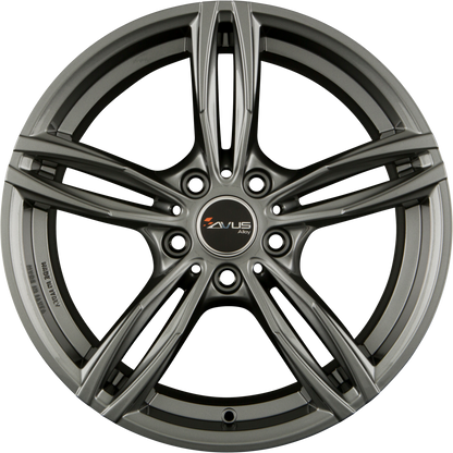 Avus Racing AC-MB3 anthracite Alufelge 8.5x20 Zoll ET25 LK 5x120 ML72.6 – Bild 3