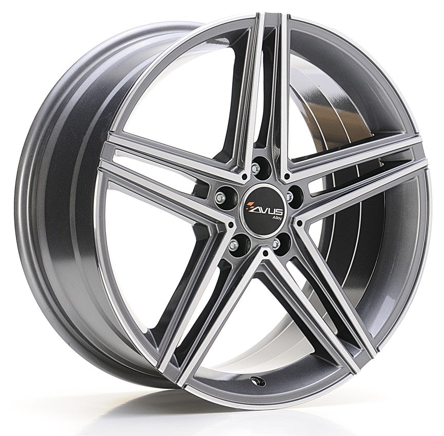 Avus Racing AC-515 anthracite polished Alufelge