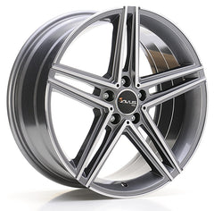 Avus Racing AC-515 anthracite polished Alufelge 7.5x17 Zoll ET52.5 LK 5x112 ML66.6