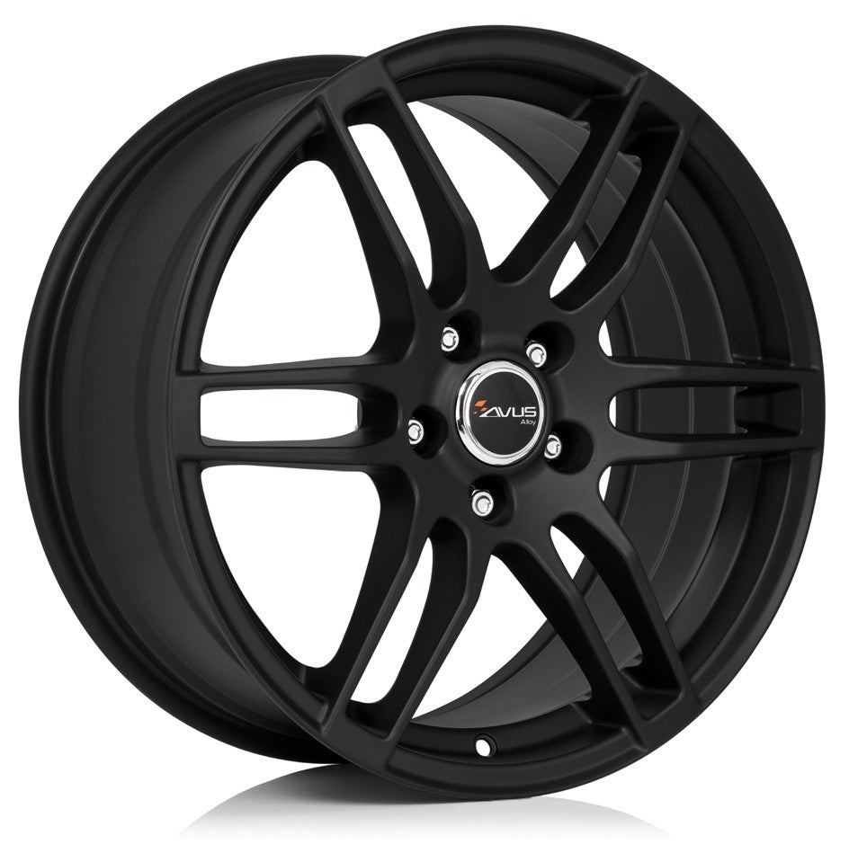 Avus Racing AF9 matt black 6.5x16 ET40 - LK5/115 ML70.3
