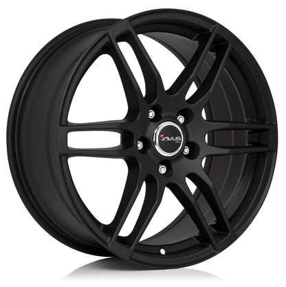 Avus Racing AF9 matt black 6.5x16 ET40 - LK5/115 ML70.3