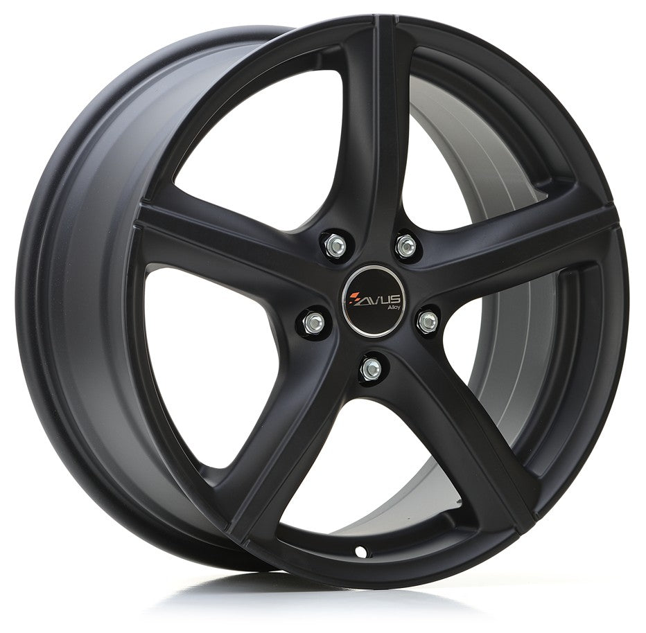 Avus Racing AF8 matt black 6x15 ET45 - LK5/112 ML66.6