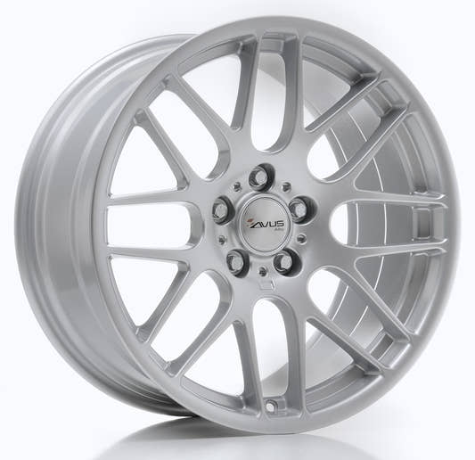Avus Racing AC-MB4 hyper silver 8x18 ET43 - LK5/120 ML72.6
