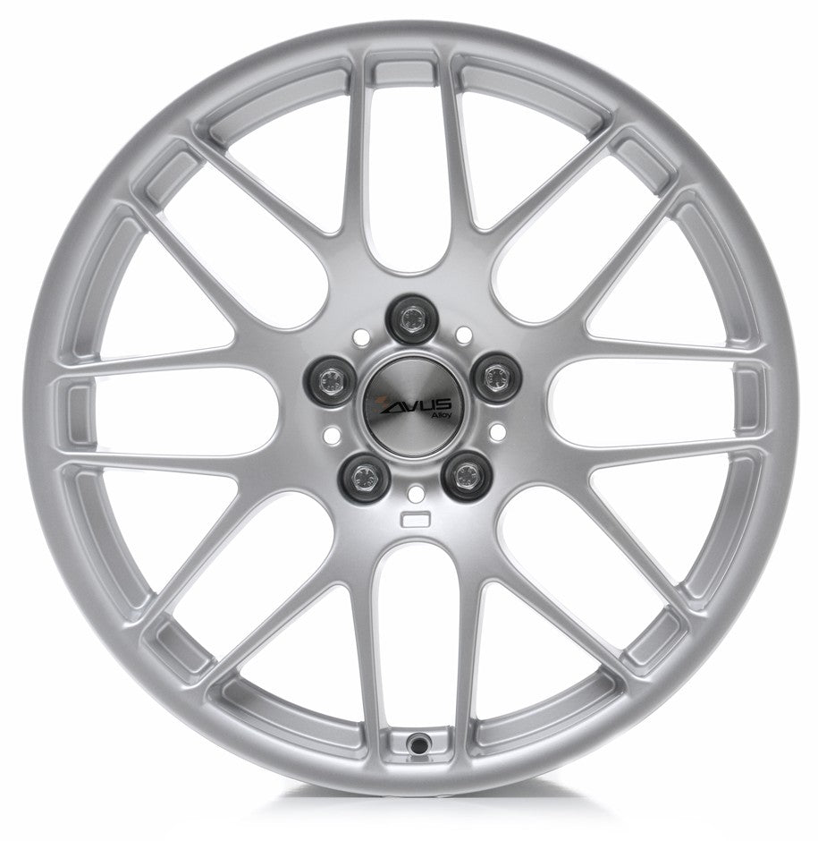 Avus Racing AC-MB4 hyper silver 8x18 ET43 - LK5/120 ML72.6