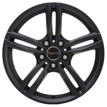 Avus Racing AC-MB3 matt black Alufelge – Bild 2