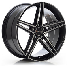 Avus Racing AC-515K black polished Alufelge 9.5x19 Zoll ET35 LK 5x112 ML66.5