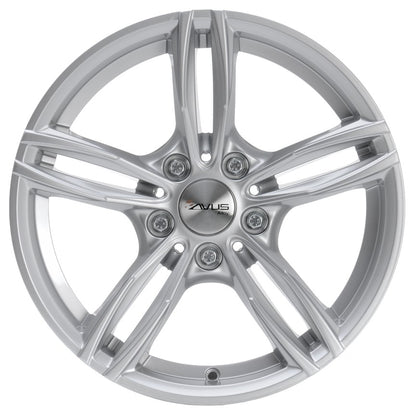 Avus Racing AC-MB3 hyper silver 7.5x17 ET37 - LK5/120 ML72.6