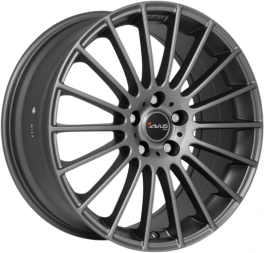Avus Racing AC-M03 matt anthracite 8x18 ET35 - LK5/112 ML66.6