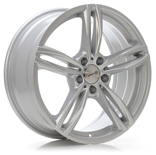 Avus Racing AF15 hyper silver 8.5x19 ET50 - LK5/112 ML57.1