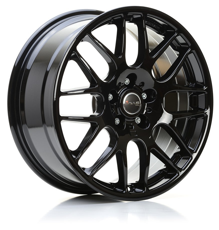 Avus Racing AC-MB4 black 8x18 ET45 - LK5/112 ML66.6
