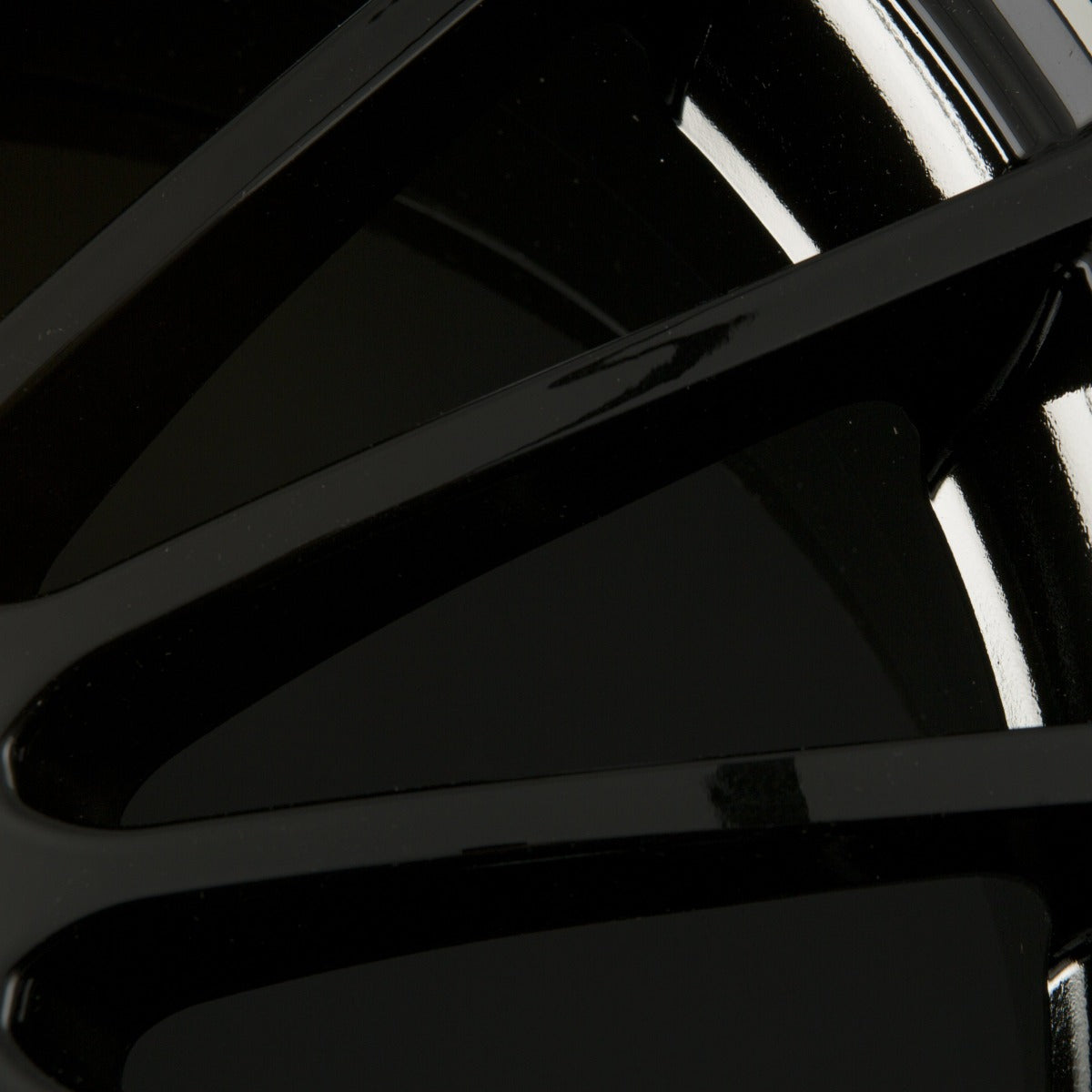 Avus Racing AC-M03 black polished lip Alufelge 7x17 Zoll ET38 LK 4x100 ML73.1 – Bild 5