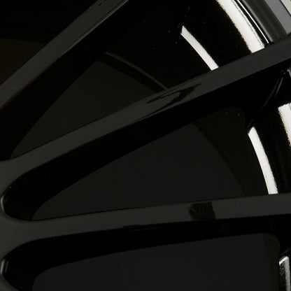 Avus Racing AC-M03 black polished lip Alufelge 7x17 Zoll ET38 LK 4x100 ML73.1 – Bild 5