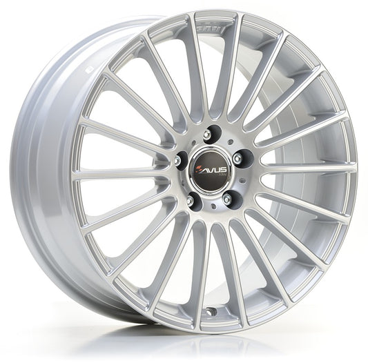 Avus Racing AC-M03 hyper silver 8x18 ET35 - LK5/110 ML65.1