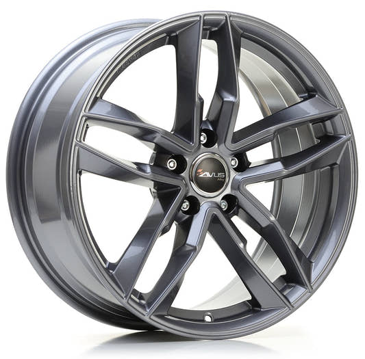 Avus Racing AF16 anthracite 8.5x19 ET25 - LK5/112 ML66.6