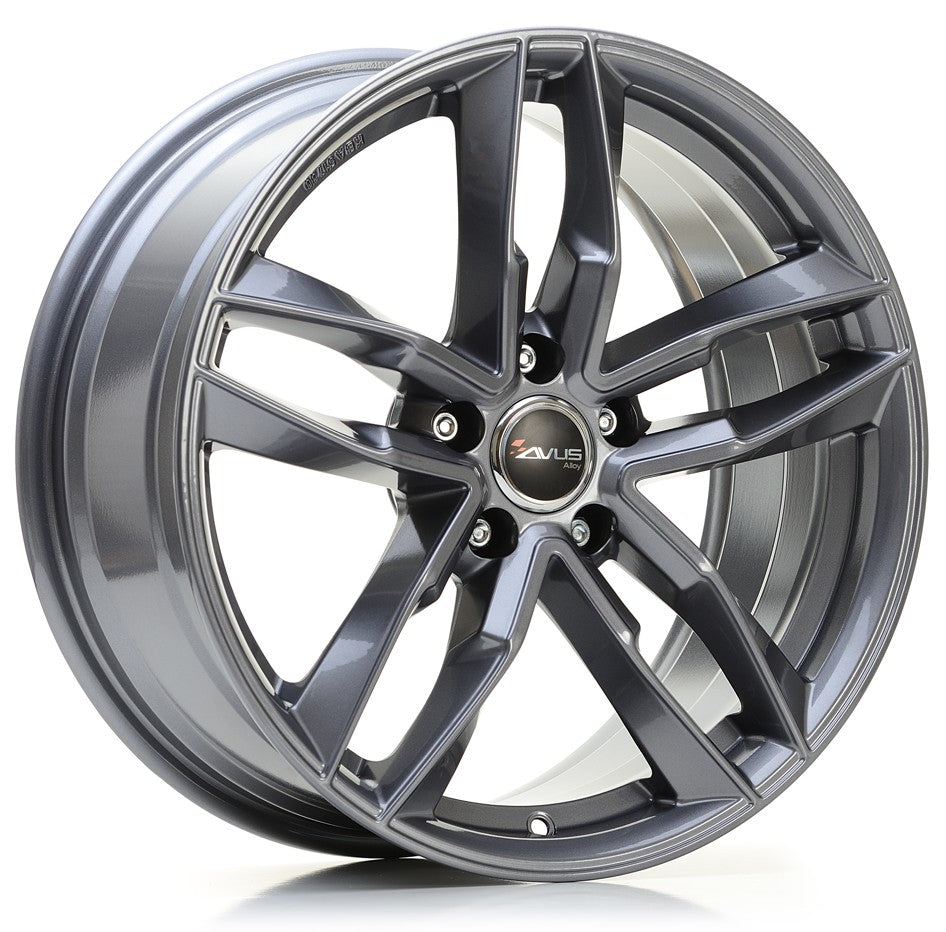 Avus Racing AF16 anthracite 8.5x19 ET45 - LK5/112 ML66.6