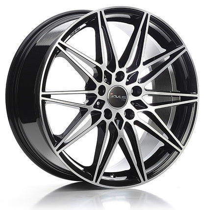 Avus Racing AC-MB5 black polished Alufelge