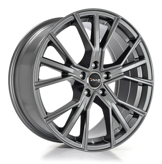 Avus Racing AF18 anthracite 8.5x19 ET48 - LK5/112 ML57.1