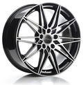 Avus Racing AC-MB5 black polished Alufelge 9x19 Zoll ET44 LK 5x112 ML66.7