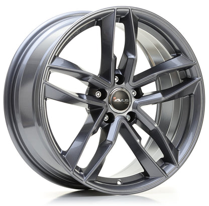 Avus Racing AF16 anthracite 10x21 ET50 - LK5/130 ML71.6