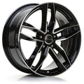Avus Racing AF16 black polished Alufelge 8.5x20 Zoll ET45 LK 5x112 ML66.6