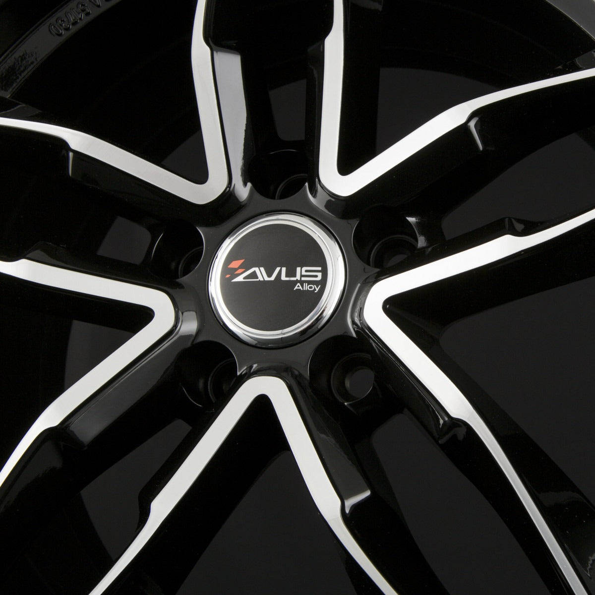 Avus Racing AF16 black polished Alufelge 8.5x19 Zoll ET40 LK 5x112 ML66.6 – Bild 6