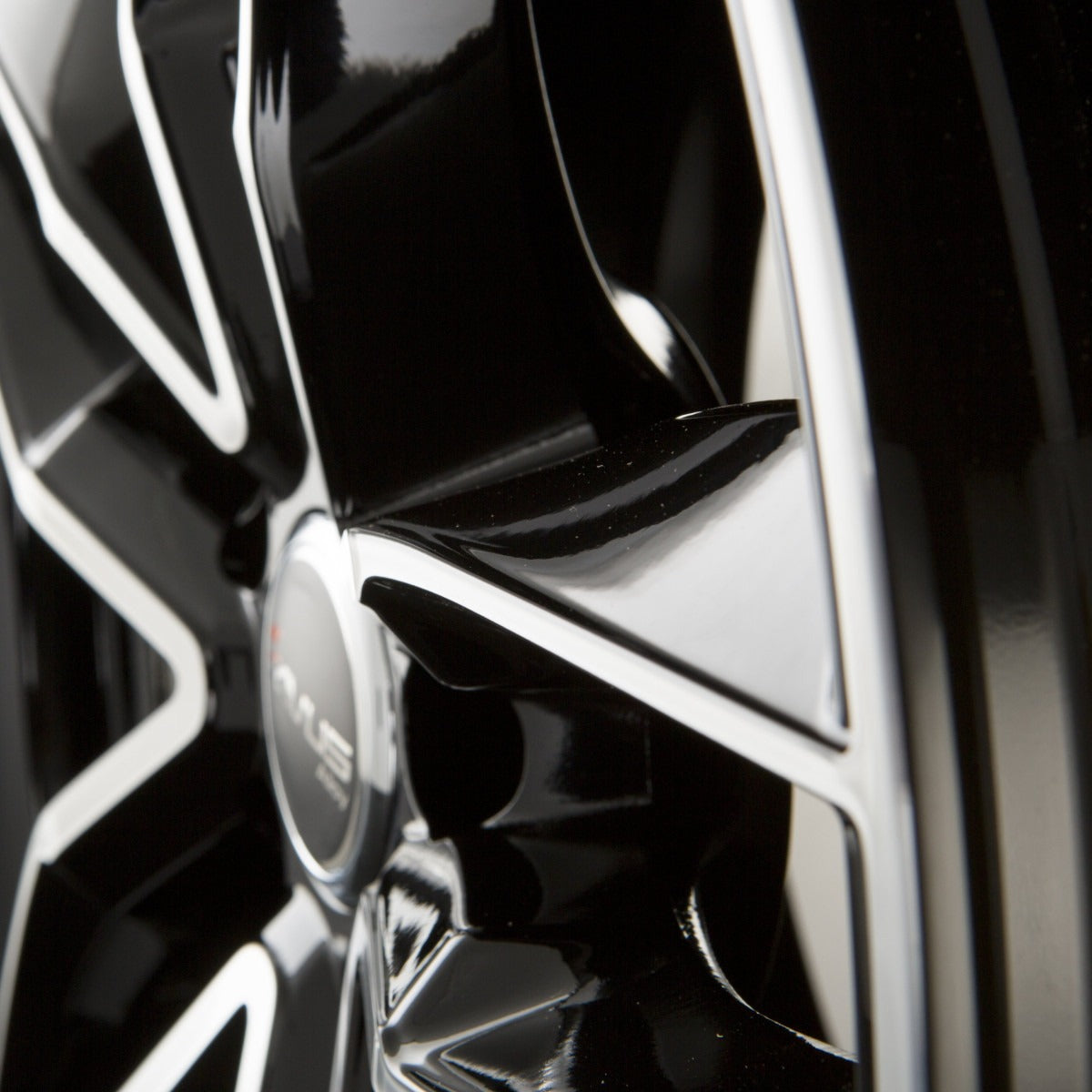 Avus Racing AF16 black polished Alufelge 8.5x19 Zoll ET40 LK 5x112 ML66.6 – Bild 7