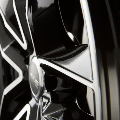 Avus Racing AF16 black polished Alufelge 8.5x19 Zoll ET40 LK 5x112 ML66.6 – Bild 7