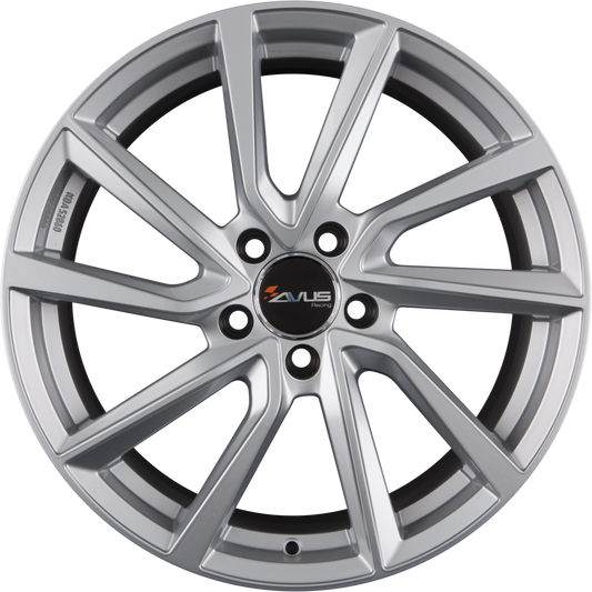 Avus Racing AC-518 hyper silver Alufelge 8x19 Zoll ET40 LK 5x114.3 ML73.1 – Bild 2