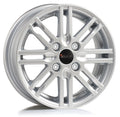 Avus Racing Koala hyper silver Alufelge 5x13 Zoll ET35 LK 4x100 ML67.1