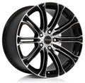 Avus Racing AC-MB1 black polished Alufelge 8x18 Zoll ET34 LK 5x120 ML72.6
