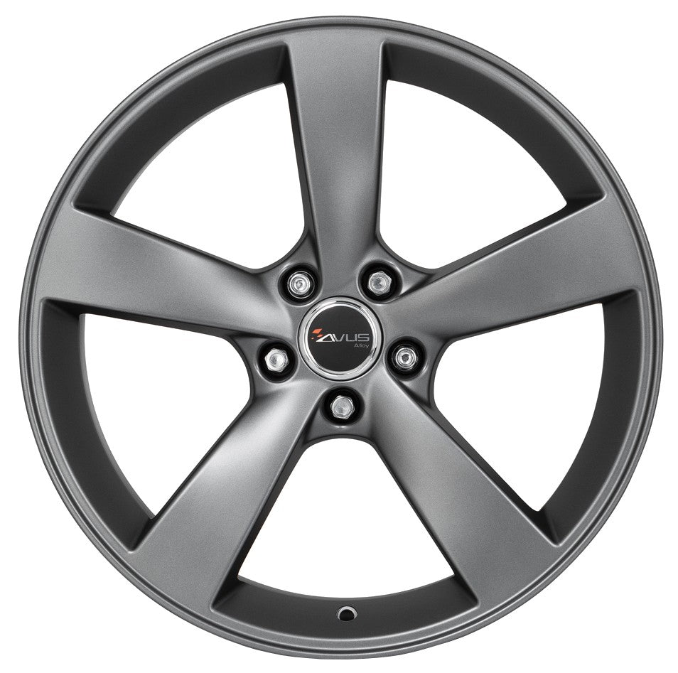 Avus Racing AF10 matt anthracite 8x18 ET35 - LK5/112 ML66.5