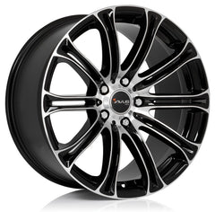 Avus Racing AC-MB1 black polished Alufelge 8x18 Zoll ET15 LK 5x120 ML72.6
