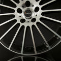 Avus Racing AC-M03 Black Polished Alufelge 8x19 Zoll ET40 LK 5x114.3 ML73 – Bild 3