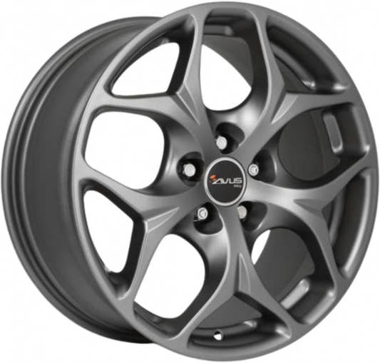 Avus Racing AC-MB2 matt anthracite 9x20 ET50 - LK5/120 ML74.1