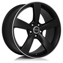 Avus Racing AF10 matt black polished Alufelge 10x21 Zoll ET50 LK 5x112 ML66.5