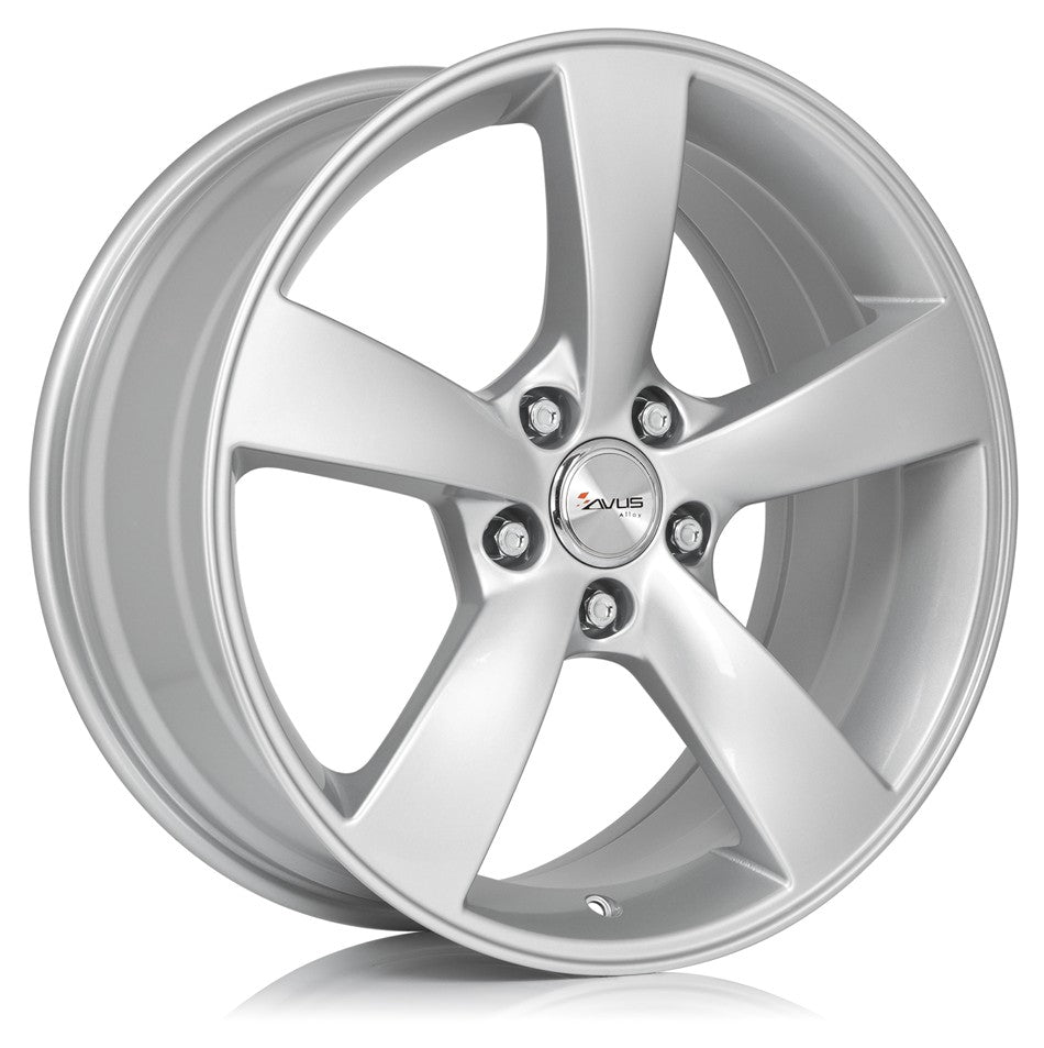 Avus Racing AF10 hyper silver 9.5x19 ET35 - LK5/120 ML72.6
