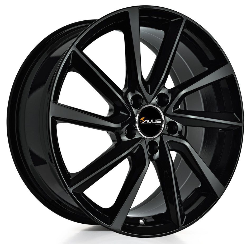 Avus Racing AC-518 black 8x18 ET50 - LK5/112 ML57.1