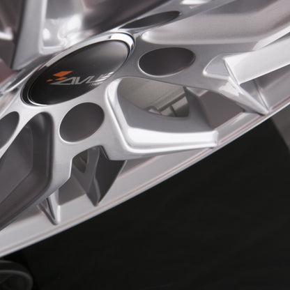 Avus Racing AF19 Hyper Silver Alufelge 8x18 Zoll ET45 LK 5x112 ML66.6 – Bild 3