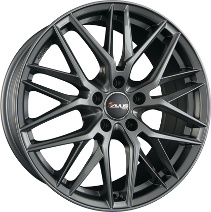 Avus Racing AF19 Anthracite Alufelge 8.5x19 Zoll ET35 LK 5x112 ML66.6 – Bild 2