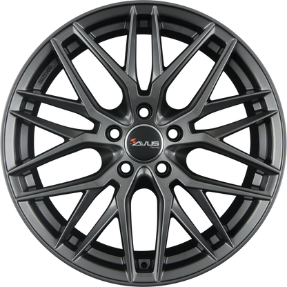 Avus Racing AF19 Anthracite Alufelge 8.5x19 Zoll ET45 LK 5x112 ML66.6