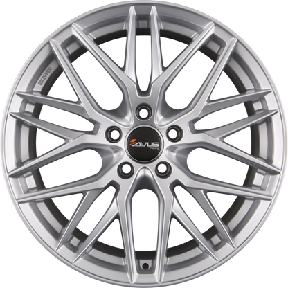 Avus Racing AF19 Hyper Silver Alufelge 8.5x19 Zoll ET30 LK 5x112 ML66.6
