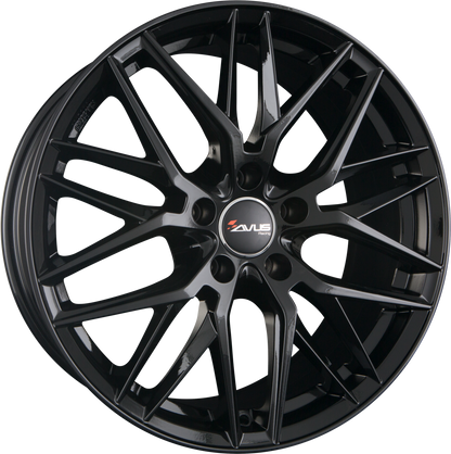 Avus Racing AF19 Black Alufelge 8.5x19 Zoll ET35 LK 5x120 ML72.6 – Bild 2
