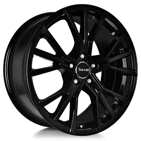 Avus Racing AF18 black 8.5x20 ET45 - LK5/112 ML66.6