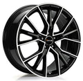Avus Racing AF18 black polished Alufelge 9x22 Zoll ET25 LK 5x112 ML66.6