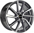 Avus Racing AC-518 matt anthracite polished 7.5x20 ET44 - LK5/112 ML57.1
