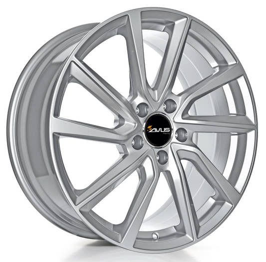 Avus Racing AC-518 hyper silver 8.5x20 ET35 - LK5/114.3 ML64.1